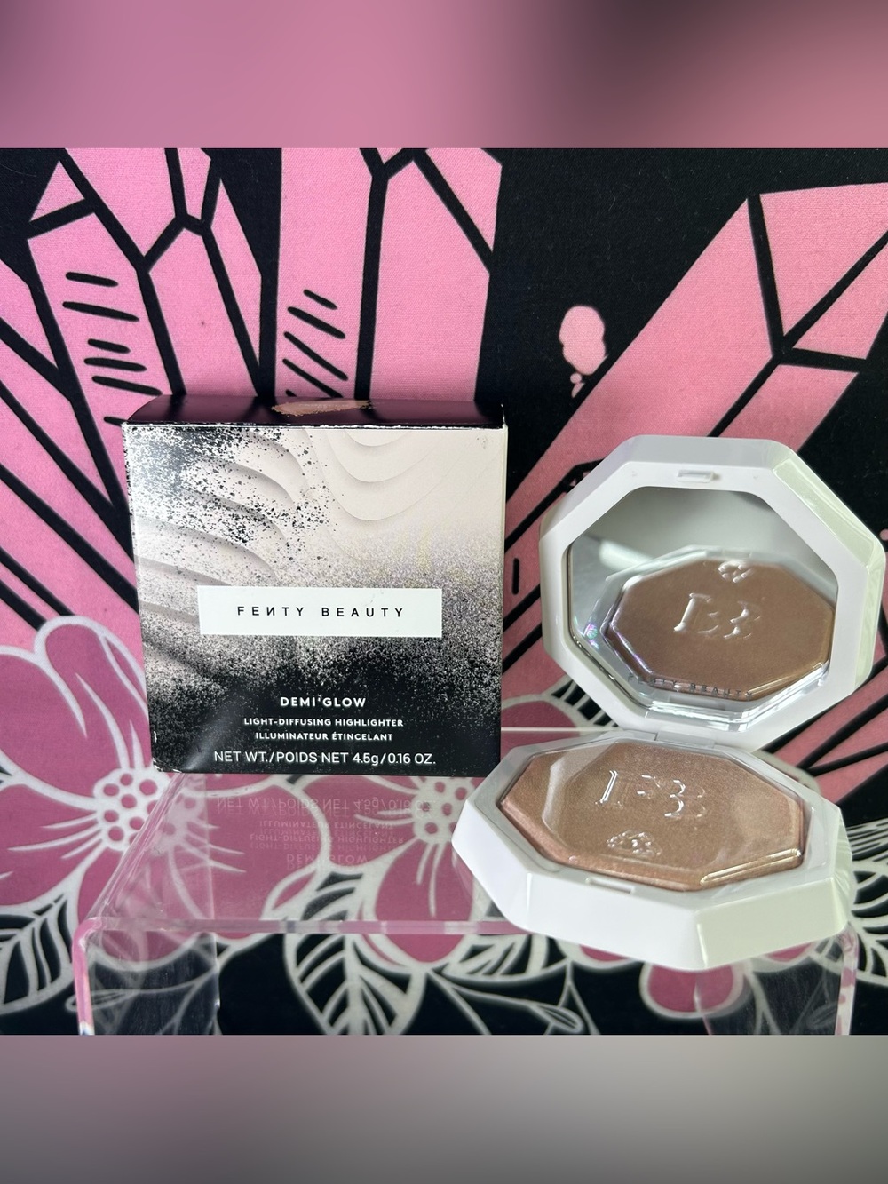 Fenty Beauty "Prosecco" Demi' Glow Light-Diffusing Highlighter 4.5g